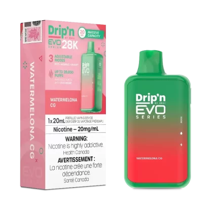 Drip’n EVO 28K Watermelona CG Disposable Vape