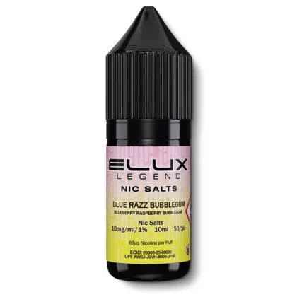 Blue Razz Bubblegum by Elux Legend - 10 mg/ml