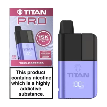 Titan Pro 15K Prefilled Pod Kit Triple Berries