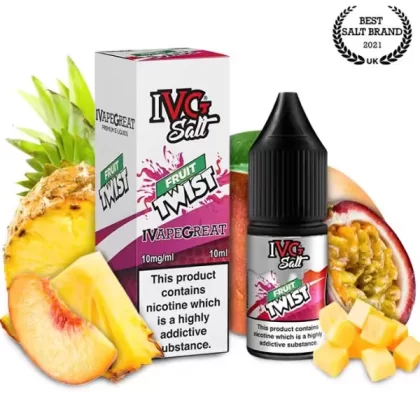 IVG Fruit Twist Nic Salt E-Liquid - 20mg
