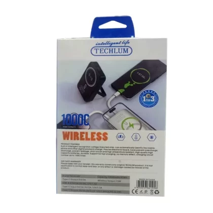 Techlum 10000 Wireless Power Bank