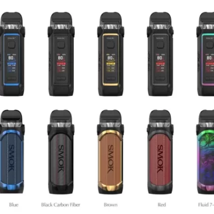Smok IPX80 Pod Kit - Fluid Black Grey