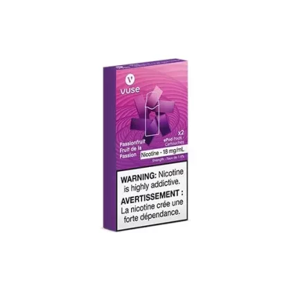 Vuse Pods Passionfruit - Strength#1.6% (18mg)
