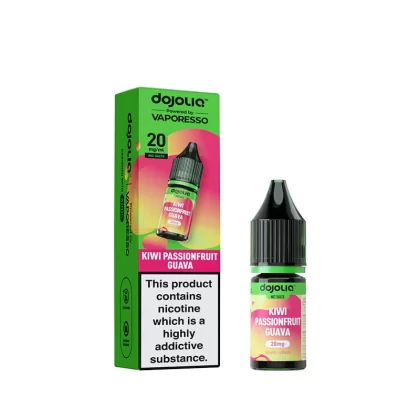 DojoLiq Kiwi Passionfruit Guava 10ml Nic Salt E-Liquid by Vaporesso - 10mg