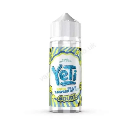 Yeti Sourz Sour Blue Raspberry Ice E-Liquid Shortfill - Vapestreams Co