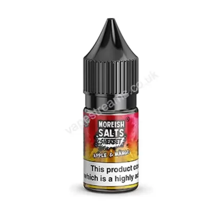 Apple & Mango Sherbet Nicotine Salt e-Liquid by Moreish Salts - Vapestreams Co
