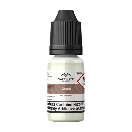 Vapemate Classic Coconut 10ml - Blend#50VG / 50PG>70VG / 30PG0mg>3mg>6mg>12mg>18mg