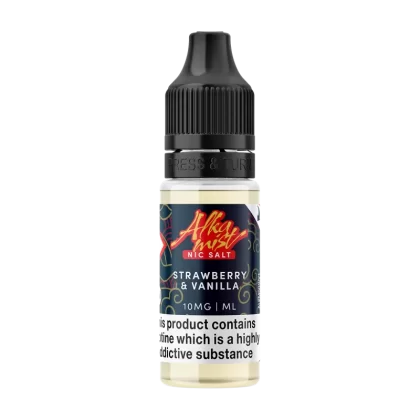 Strawberry & Vanilla Nic Salt by Alka Mist 10ml - 10mg - Vape Product