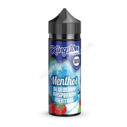 Blueberry Raspberry Menthol E-Liquid Shortfill by Kingston 50/50 - Vapestreams Co