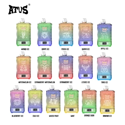 ATVS WARSHIP 18000 18K Puffs Original Edition Dual Mesh LCD Display Disposable Vape - Vapeq10