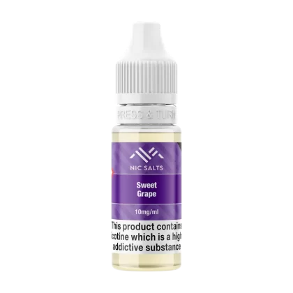 Sweet Grape Vapemate Nic Salt - 10ml - 10mg - Vape Product (D08D02)