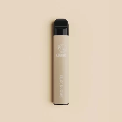 Cubar Club Vape – White Coffee - Cubar Club / Kaffee / Nikotin-Benzoat / Propylenglykol / Aromastoffe / Glycerin / 400 mAh / 20mg/ml / ca. 600