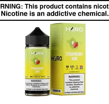 STRAWBERRY KIWI BY HERO 100ML - Vapejuice