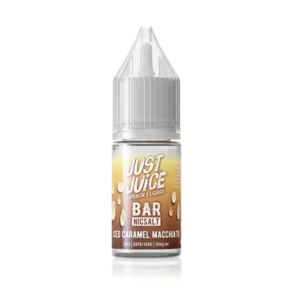 Iced Caramel Macchiato Nic Salt E-Liquid by Just Juice Bar Salts