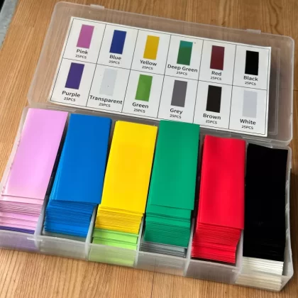 Battery Shrink Wrap for 18650 (sold per pair) - Transparent