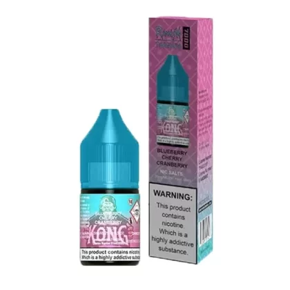 BLUEBERRY CHERRY CRANBERRY NICOTINE SALT E-LIQUID BY R AND M