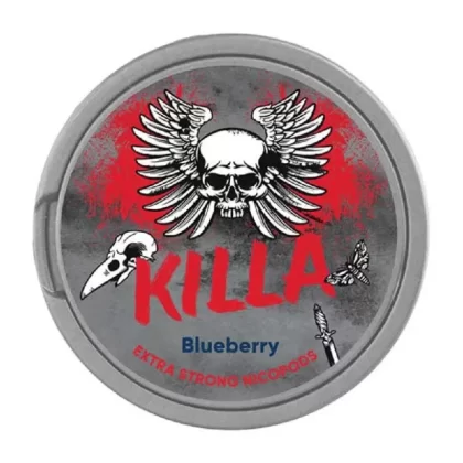 Blueberry Nicotine Pouches by Killa - Ecigpremium