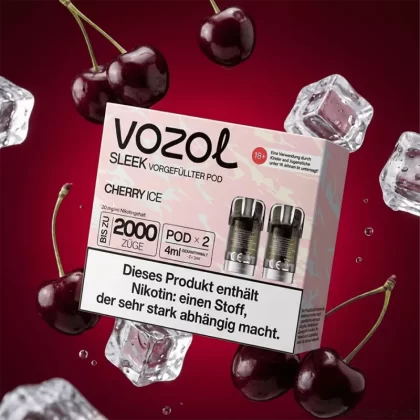 Vozol Sleek Pods – Cherry Ice