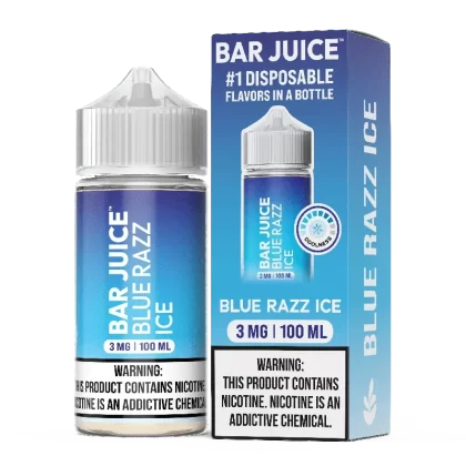 Blue Razz ICE – Bar Juice – 100mL