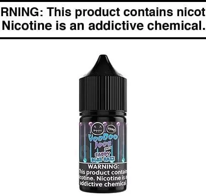 CANDY BLUE RAZZ BY VOODOO JUICE SALTS 30ML - Vapejuice