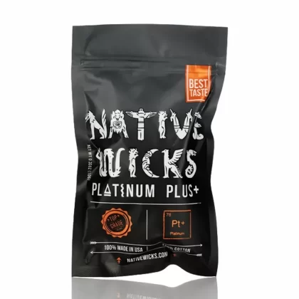 Native Wicks Platinum Plus Vape Cotton – Long-Lasting Wick