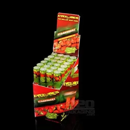 Cyclones Strawberry Flavored Hemp Cones 24/Box