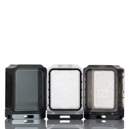 WICK'D XO Boro Tank (DISCONTINUED) - Smoked - Black Base