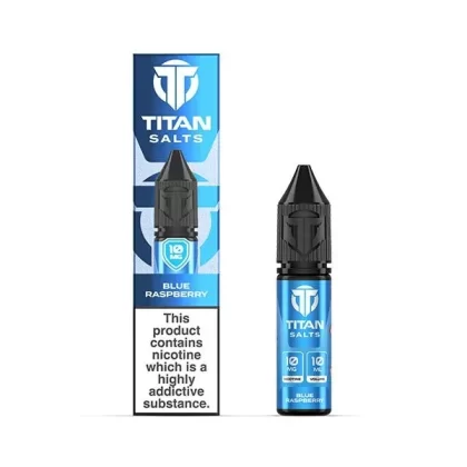 TITAN BLUE RASPBERRY 10ML NIC SALT E-LIQUID