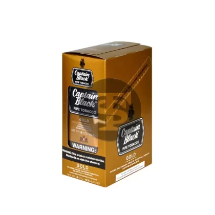 Captain Black Gold Pipe Tobacco 5 Pockets of 1.5 oz.