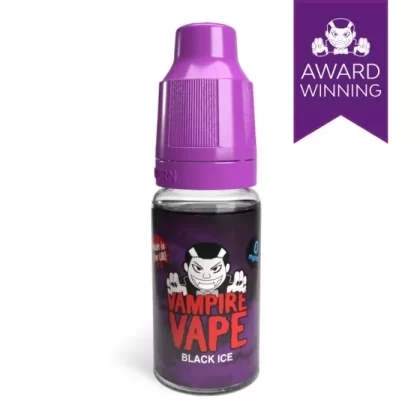 Vampire Vape Black Ice E-Liquid – 3mg, 6mg, 12mg & 18mg – 50ml, 100ml, 200ml