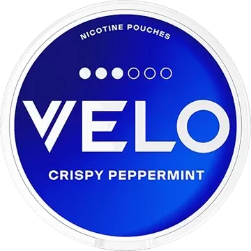 VELO Crispy Peppermint Mini Nicotine Pouches – 8mg (5 Pack)