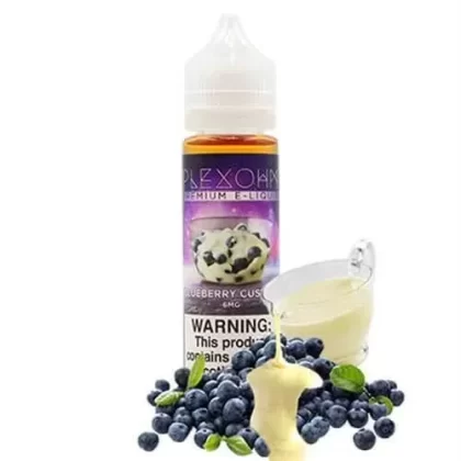 Plex Ohm Premium E-liquid – Blueberry Custard