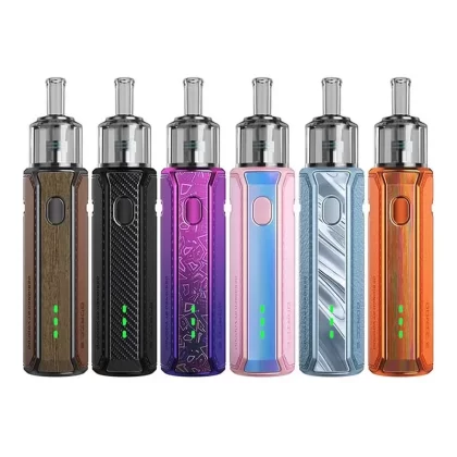VooPoo Doric E Pod Vape Kit - Colour#Black>Blue & Purple>Classic Brown>Cyan>Orange>Pink