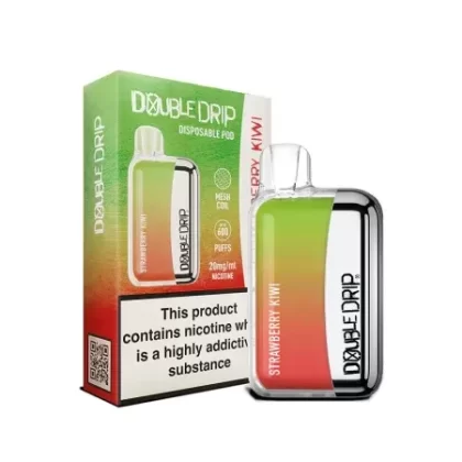 Double Drip Disposable Vape – Strawberry Kiwi