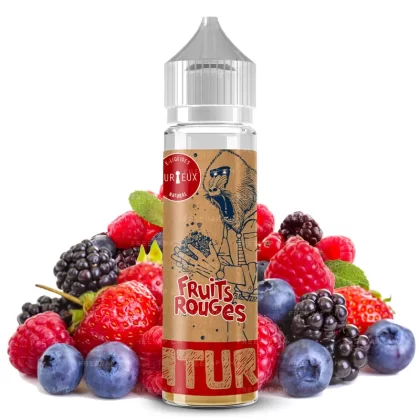 Curieux Natural – Fruits rouges 50ml