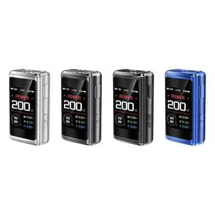 Geekvape Z200 Mod - Color#Black>Silver>Gunmetal>Blue