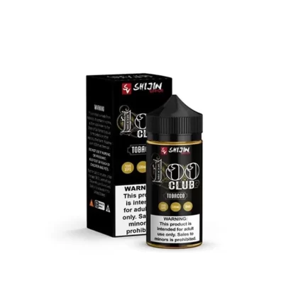 Tobacco by Shijin Vapor 100 Club E-Liquid 100ml - 12MG