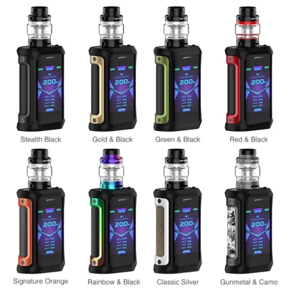 Geekvape Aegis X Kit 200W with Cerberus Tank - Classic Silver / 5.5ml Standard Edition