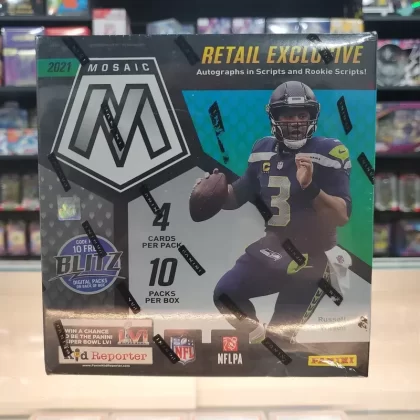 2021 Mosaic Football Mega Box (Exclusive Scripts)