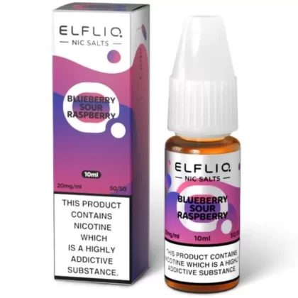 Elfbar Elfliq Blueberry Sour Raspberry Nic Salts – E-Smoke Ireland (ESI)