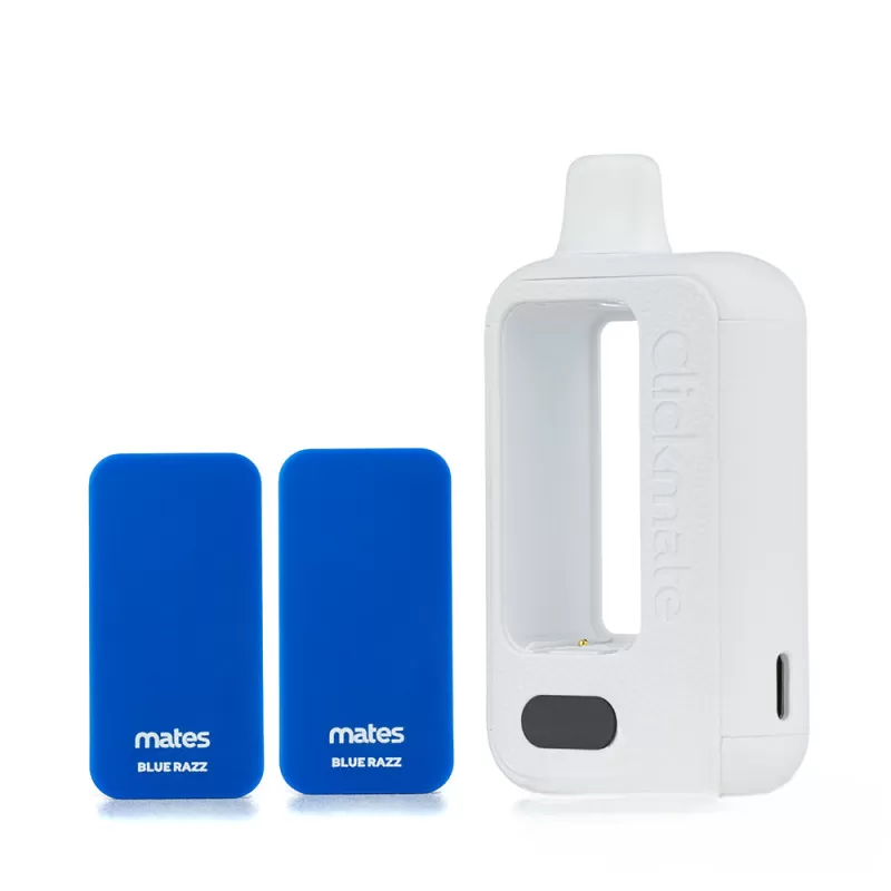 Blue Razz – 7 Daze Clickmate 7500 Puffs Pod Disposable Vape 5% - Vapebazaar Pk - Image 2