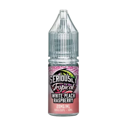 White Peach Raspberry Nic Salt by Seriously Tropical - 10ml - 5mg (Discontinued) - Ecigwizard