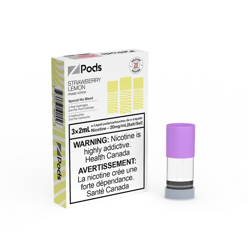 ZPODS STRAWBERRY LEMON