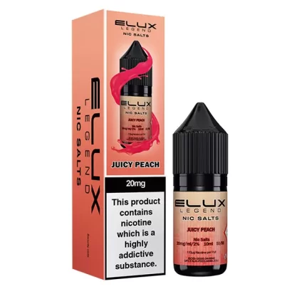 Elux Legend Juicy Peach Nic Salt E-Liquids