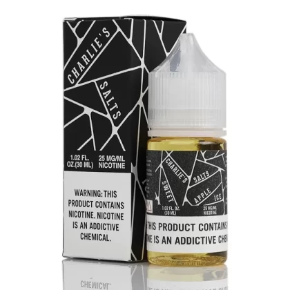 Black SALT – Charlies Chalk Dust – 30mL