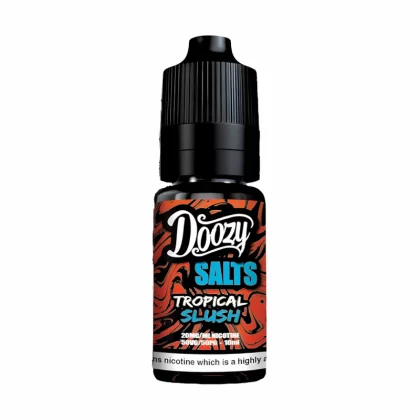 Doozy Salts Tropical Slush Nic Salt Vape Juice - 10 Pack - Strength 10mg