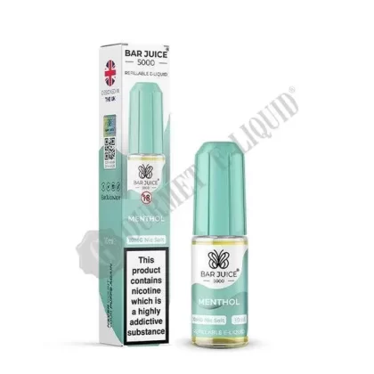 Menthol by Bar Juice 5000 - Size#10ml~Nicotine Strength#5mg>10mg>20mg