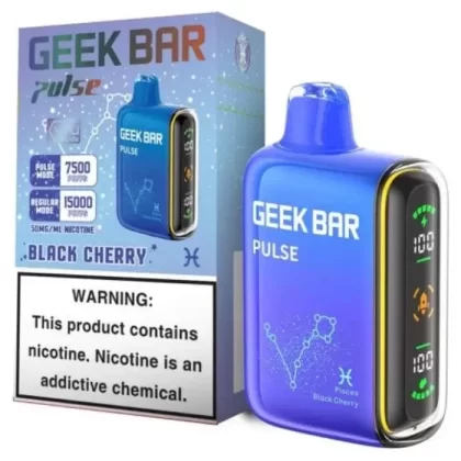 Black Cherry Geek Bar Flavor - Pack Count#Single Pack~Flavor#Black Cherry~Nicotine#50MG