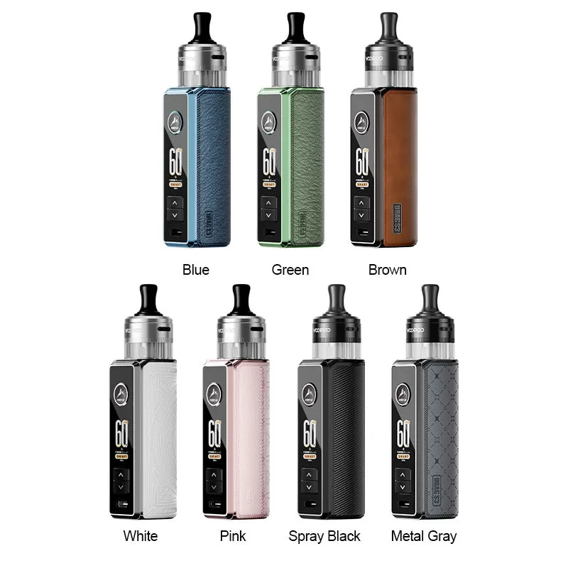 VOOPOO Drag S3 Pod Mod Kit 60W - Spray Black - Image 2