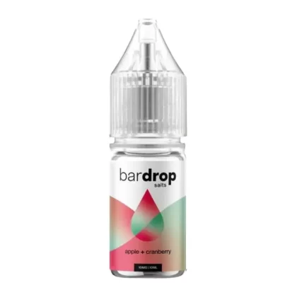 Apple Cranberry By Bar Drop Salts 10ml - Nicotine Strength#10mg (Salt)>5mg (Salt)>20mg (Salt)